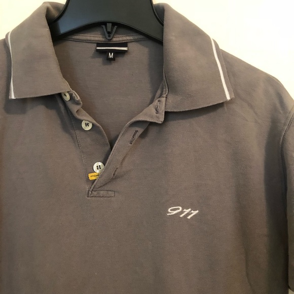 Porsche Design Other - PORSCHE 911 Grey Men’s Collared Shirt